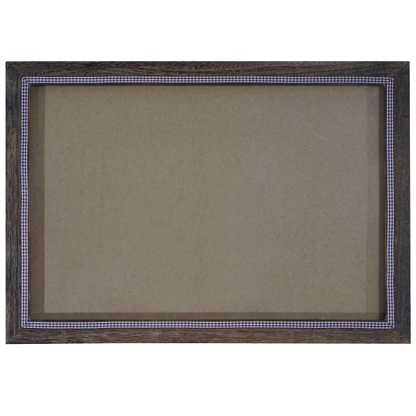 Mendler cadre photo T248, cadre photo cadre en bois cadre mural, 36x51cm look shabby maison de campagne, marron, 36372