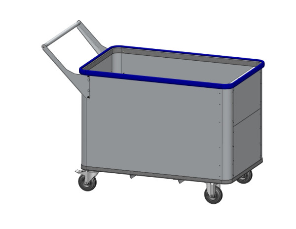 Gmöhling chariot à ressorts G®-ERGO vario quick grip D 1408 / 350, 1000 x 650 x 580 mm, 222140828