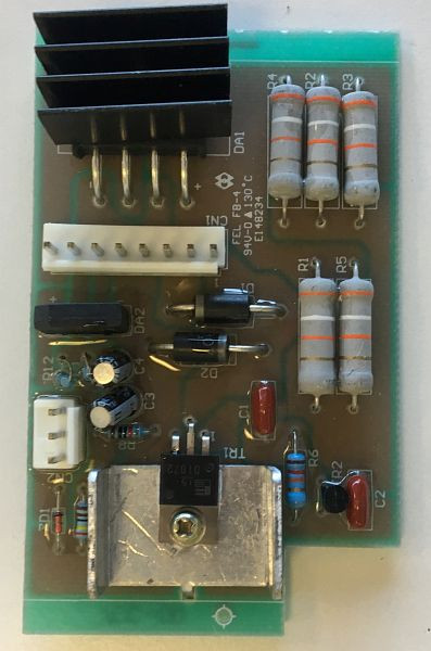 Carte contrôleur ELMAG AVR complète, pour modèles ES 5500/6000 avec AVR, 9503674