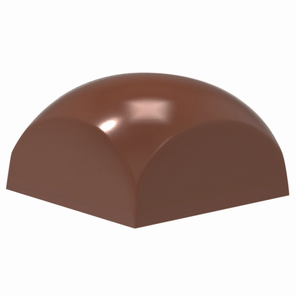Moule à chocolat Schneider - boule carrée, 275 x 135 x 24 mm / 25,5 x 25,5 x 15 mm, 9 g, 3 x 8 pièces, 421865