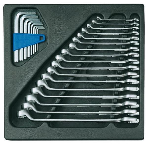 Jeu de clés mixtes pour module d'outils GEDORE dans un module ES 2/3, 6612280