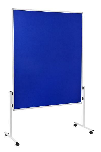Tableau de modération Legamaster ECONOMY rigide, recouvert de feutre, bleu 150x120 cm, 7-209100