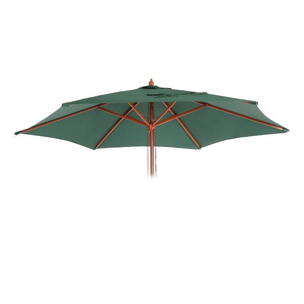 Housse de rechange Mendler pour parasol Florida, housse de rechange pour housse de parasol, Ø 3m polyester 6 lattes, vert olive, 81651
