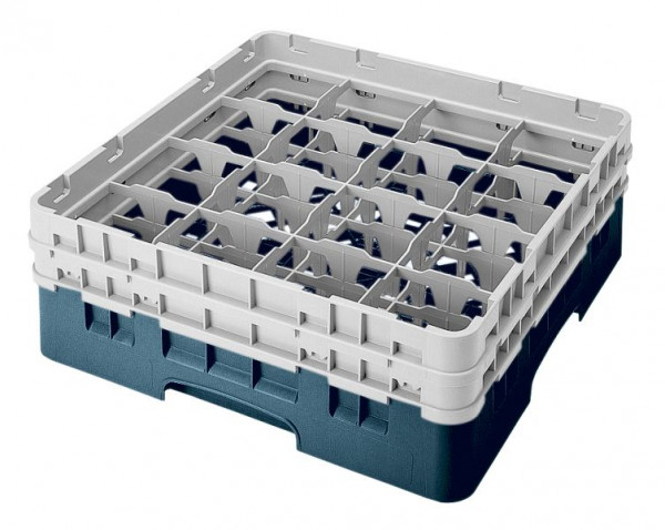 Panier de lavage Cambro 16 compartiments Camrack® hauteur: 13 cm turquoise, SU: 4 pièces, 16S434414