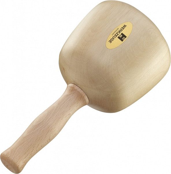 MHG Bildhauerklüpfel in Weißbuche, Durchmesser 120 mm, HKL120