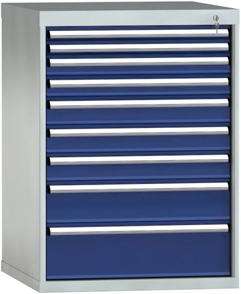 Armoire à tiroirs KLW SGB1000-09NP-003, 1000 x 725 x 750 mm H x L x P, SGB1000-09NP-001