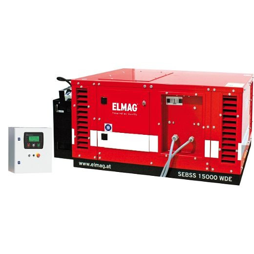 Ensemble complet d'alimentation de secours ELMAG SEBSS 15000WDE-ASS-DSE4520, 00495