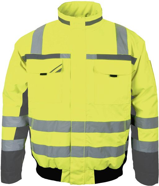 Veste pilote de protection d'avertissement PKA, jaune/gris, taille : S, WIPJ-GE-002