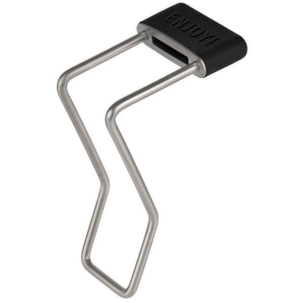 Adaptateur APS -TOP FRESH-, 12 x 4,5 cm, hauteur : 5,5 cm, acier inoxydable 18/8, silicone, 10802
