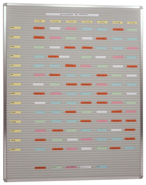 Carte enfichable Eichner, nombre de rails : 73, 100 x 130 cm, 9080-00120