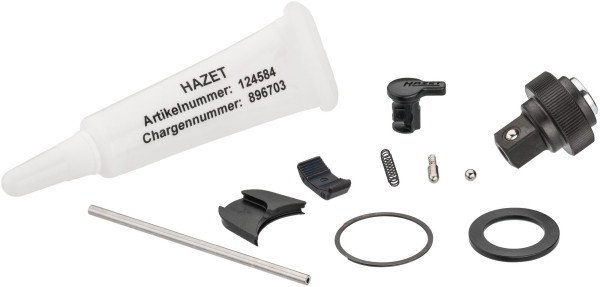 Jeu de pièces de rechange Hazet roue à rochet avec verrouillage de sécurité, 6,3 = 1/4", 863HPS/11