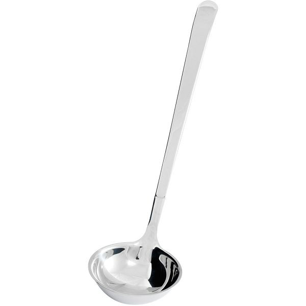 Louche à soupe Stalgast, polie, d'une seule pièce, longueur du manche 31 cm, 0,08 litre, KK0605310