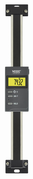Règle d'extension numérique électronique Vogel Germany, IP67, version verticale, 150 mm / 6 pouces, 102930