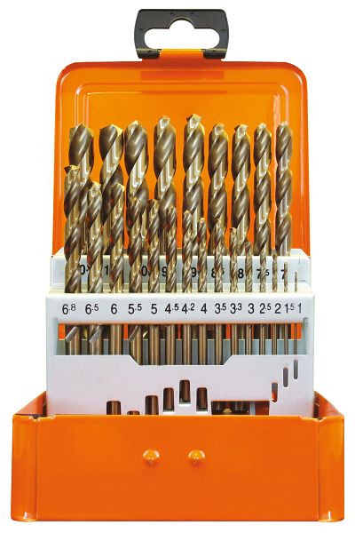 Cassette de perçage Projahn HSS-Co 24 pièces 1-10,5 / 0,5 mm ECO, 60383