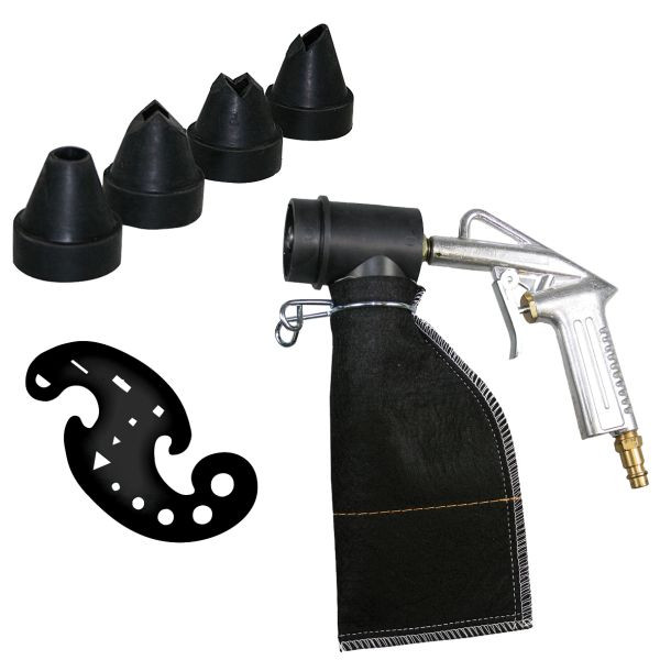 Pistolet de sablage à air comprimé acier SW, 6 pièces, 25065L