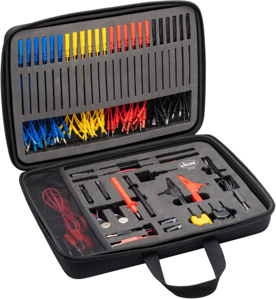 Jeu de câbles de mesure VIGOR, nombre d'outils : 92, V4326N