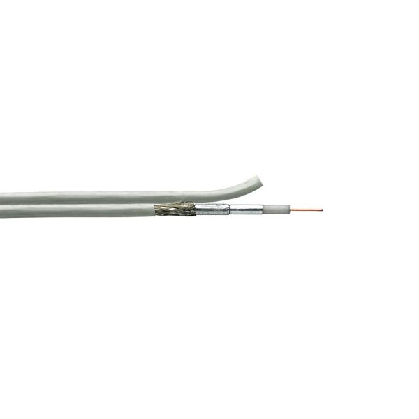 Connectivité bda câble antenne SAT CATV TWIN-SAT (A++) blanc - anneau 100m, 38360141