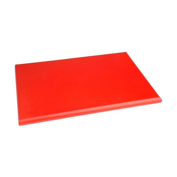 Planche à découper haute densité extra épaisse Hygiplas rouge, J034