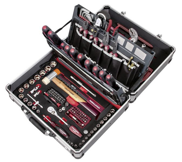 Mallette à outils de service Kraftwerk, ERGO + HIGHTECH, 154 pièces, 202.500.001