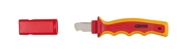 Couteau à dénuder KS Tools avec isolation de protection, 185 mm, 117.1305
