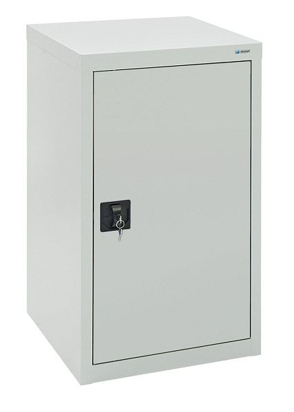 armoire à portes battantes émoussées MovaFlex I, 7035/7035, 2 étagères, largeur 500 mm, 7801007