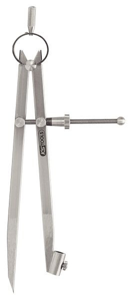 Boussole de précision à ressort KS Tools avec porte-crayon, 300.0411