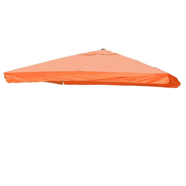Housse de rechange Mendler pour parasol de luxe HWC-A96 avec rabat, housse de parasol, 3x3m (Ø4,24m) polyester 3kg, terre cuite, 76817