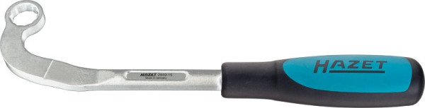 Clé Hazet pour turbocompresseur, profil double hexagonal externe, 15 mm, 2849-15