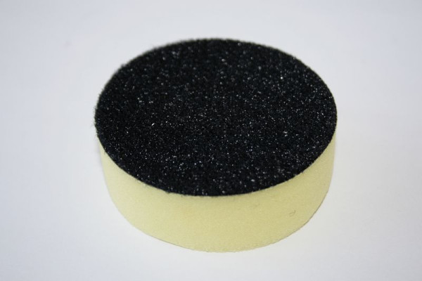 Eponge de polissage ELMAG pour le ponçage. Ø 75mm, Velcro/Velcro (mousse) pour EPS 441, 44866
