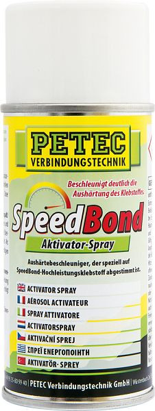Petec Speedbond activateur spray, 150 ml, VE: 12 pièces, 93515