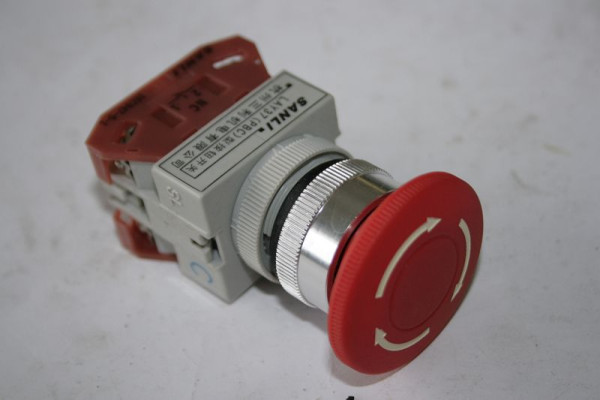 ELMAG interrupteur d'URGENCE/ARRÊT, pour GBM 4/40 SGA, 9802248