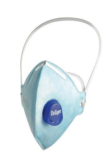 Demi-masque filtrant les particules Dräger X-plore 1720 V avec valve, FFP2, NR, UE : 10 pièces, 180-080