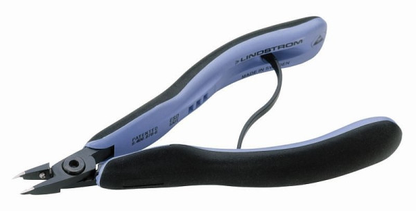 Pince coupante diagonale de précision Lindstrom ERGO™, micro pointe 10°, 0,05-0,4 mm, RX8234A