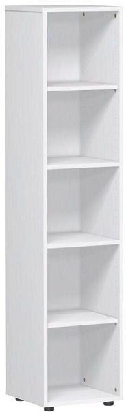 Étagère geramöbel avec pieds, 400x400x1808, blanc, S-345001-W