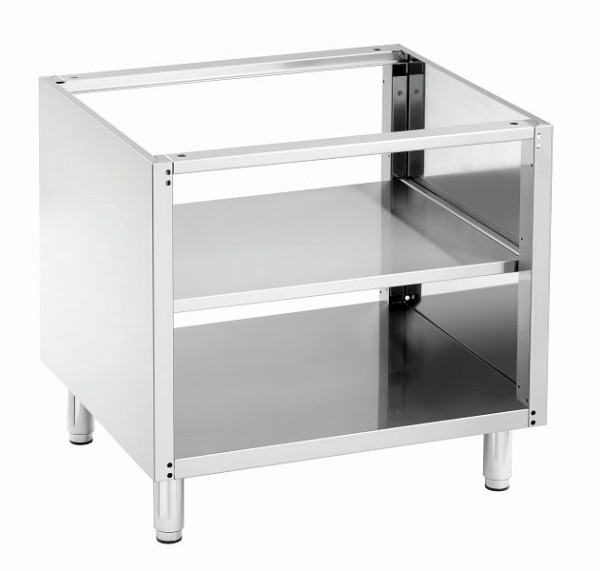 Sous-structure Bartscher ouverte, 600, B600, plancher intermédiaire, acier chrome-nickel, 131926