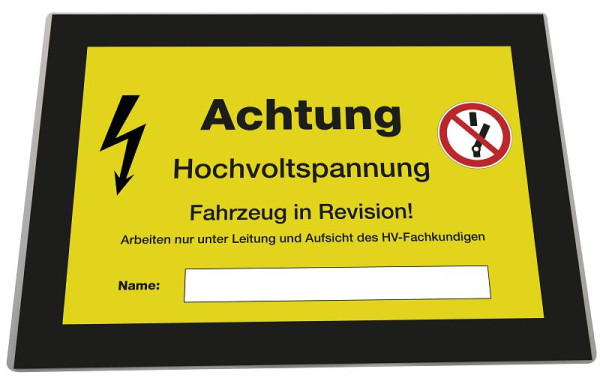 Carte d'information Eichner pour véhicules électriques, allemande et internationale, plastifiée, 9220-00080