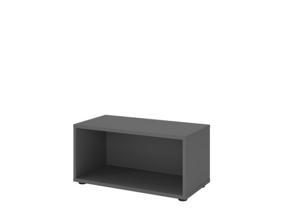 Corps de base Hammerbacher FlexWall 80 cm, 1 OH, graphite, VFWG18/G