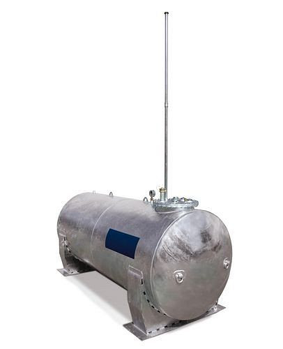 Réservoir de stockage DENIOS LT-SE, 3000 litres, pour liquides avec un point d'éclair inférieur à 55 °C, 254-365