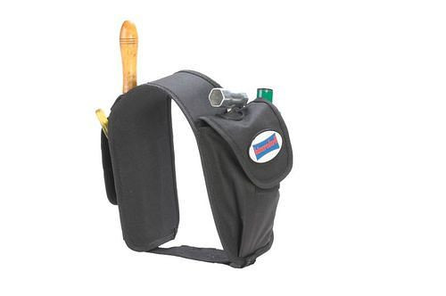 Sacoche de selle DENIOS pour bidon double Profi 3 + 1,5 l, noir, lot de 3, 308380