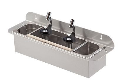 Lölsberg i.ScoopShower Unlimited Silver pour Dipper Système de douche à double portion (version complémentaire), avec couvercle, 921 007D