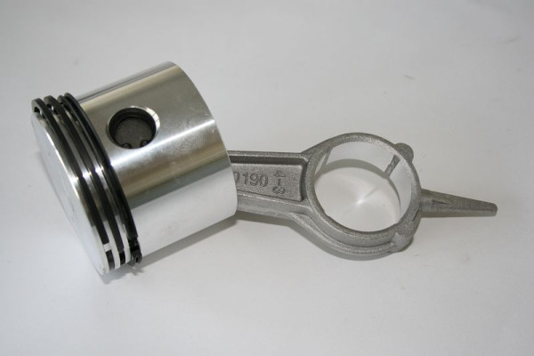 Bielle ELMAG complète avec piston et segments de piston pour unité B 2800B, 9100244