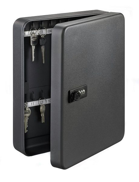 Armoire à clés BURG-WÄCHTER KC 36 C, 2 x clés, HxLxP (extérieur) : 300 x 240 x 75mm, 35910