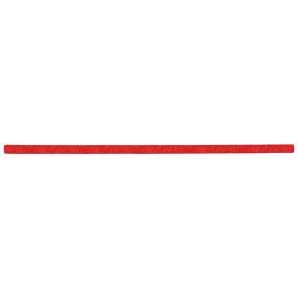 m2 Revêtement antidérapant Easy Clean, rouge, bandes individuelles 25x800mm, UE : 10 pièces, M3RV100251