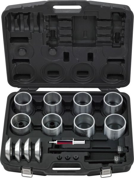 Jeu de manchons de pression et de tension KS Tools, dans un coffret en plastique, 22 pièces, 700.1800