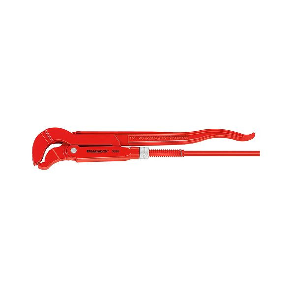 Pince à tubes d'angle MATADOR, mâchoire en S 0596