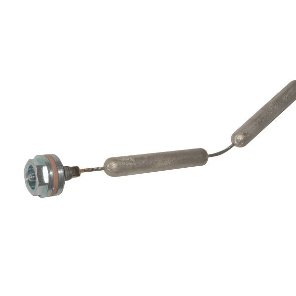 Anode à chaîne Solarbayer 1 1/4" adaptée aux réservoirs de stockage WW émaillés, 190500200