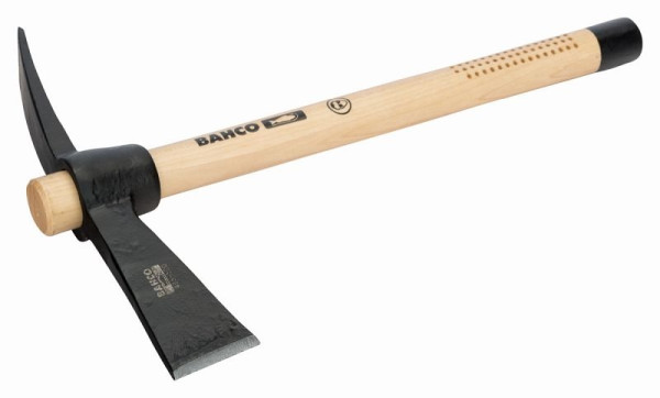 Hache Bahco avec lame en forme de pelle, manche en bois, 500 g, 493-500