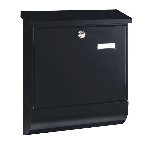 BURG-WÄCHTER boîte aux lettres + boîte SET VARIO 86720 S (EC), 2 x clés, HxLxP (extérieur) : 420 x 377 x 115mm, noir, 31465