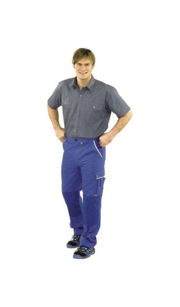Pantalon Planam Canvas 320, bleu bleuet/bleu bleuet, taille 50, 2120050