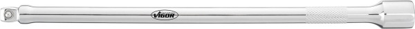VIGOR Rallonge pivotante, carré creux 10 mm (3/8"), carré plein 10 mm (3/8"), 250 mm, V4316